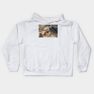 Sunrise And Snow-Capped Hood © Kids Hoodie